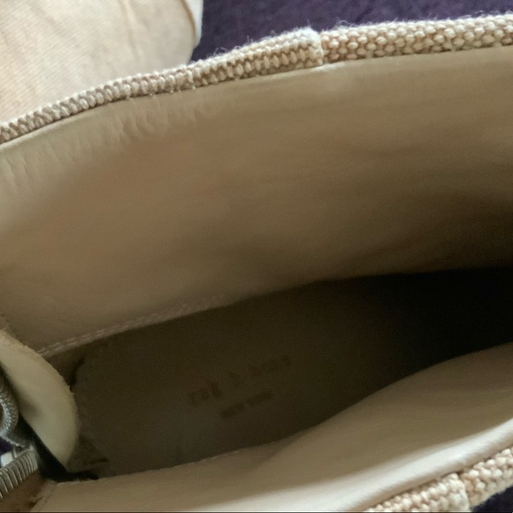 rag & bone Canvas Heeled Bootie - Picture 6 of 6